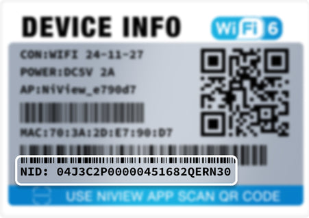 Camera NID location 2